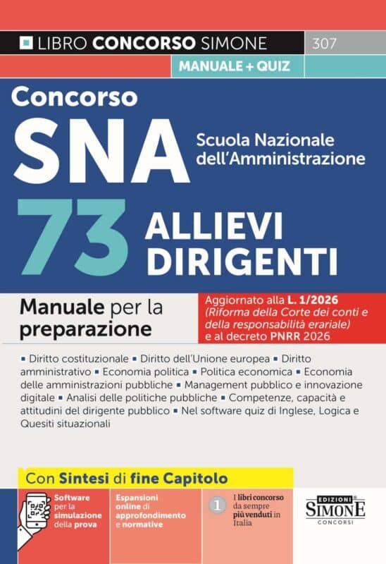Manuale Dirigenti SNA – Per la preparazione