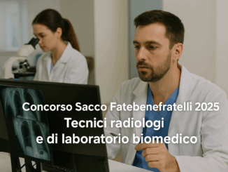 Concorso Sacco Fatebenefratelli Tecnici Sanitari 2025