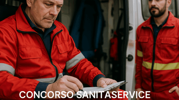 Concorso Sanitaservice ASL Bari 2025: 25 posti per autisti e soccorritori