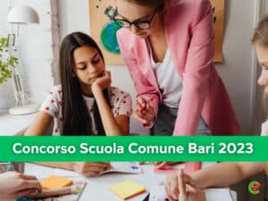 Concorso Scuola Comune Bari 2023