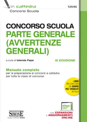 Concorso Scuola Parte Generale (AVVERTENZE GENERALI) – Manuale completo