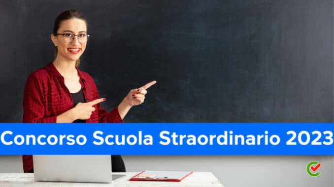 Concorso Scuola Straordinario