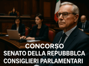 Concorso Senato della Repubblica Consiglieri parlamentari 2025 15 posti per laureati