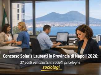Concorso Solaris Laureati in Provincia di Napoli 2026 27 posti