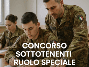 Concorso Sottotenenti Ruolo Speciale dell'Esercito