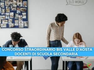 Concorso Straordinario Bis Valle d'Aosta 2022