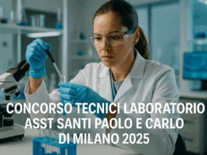 Concorso Tecnici Laboratorio ASST Santi Paolo e Carlo di Milano 2025