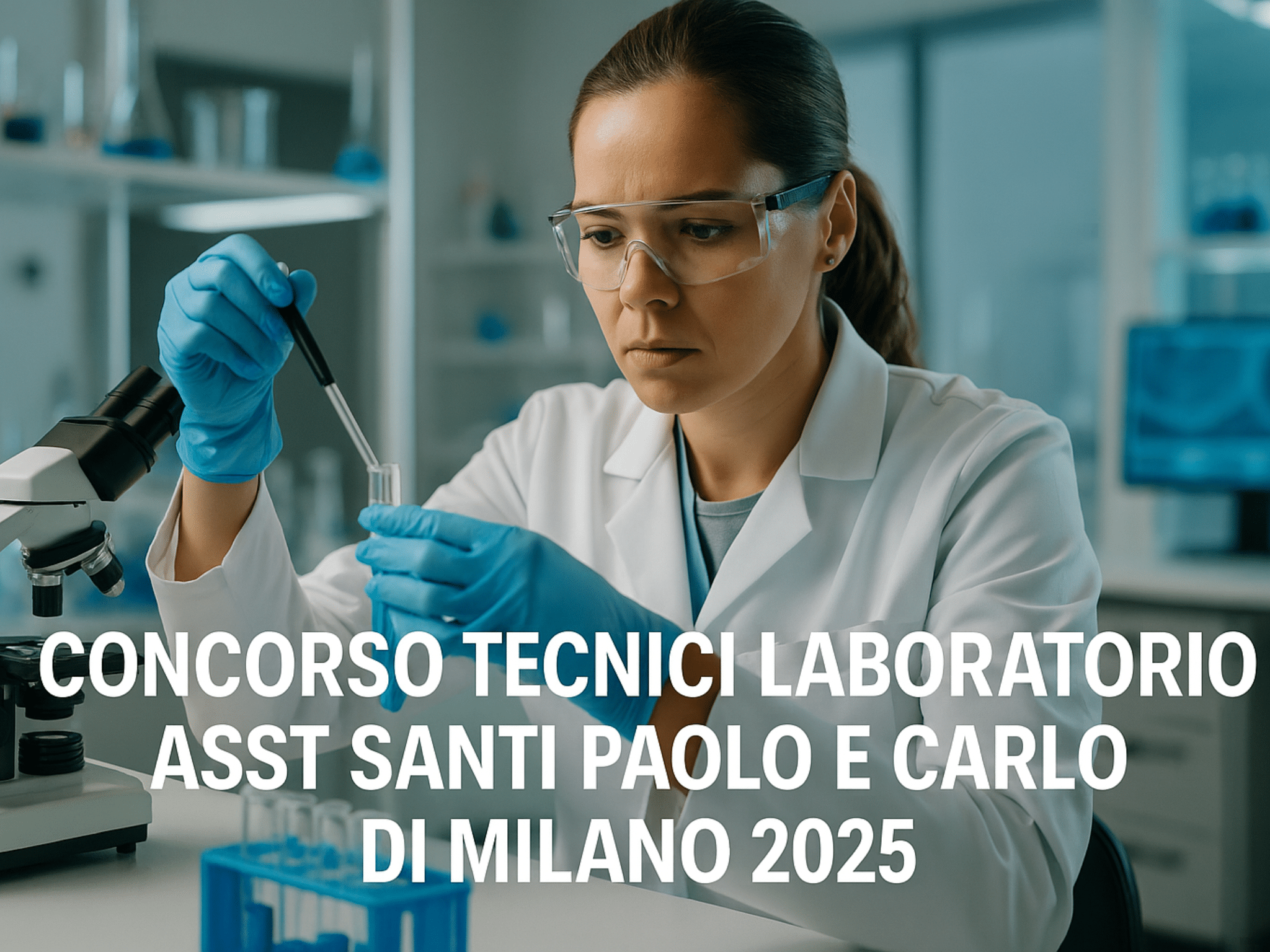 Concorso 15 Tecnici di Laboratorio Biomedico ASST Santi Paolo e Carlo Milano 2025