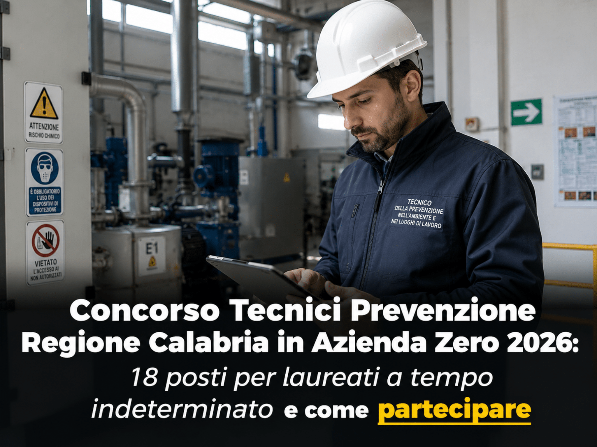 Concorso Tecnici Prevenzione Regione Calabria Azienda Zero