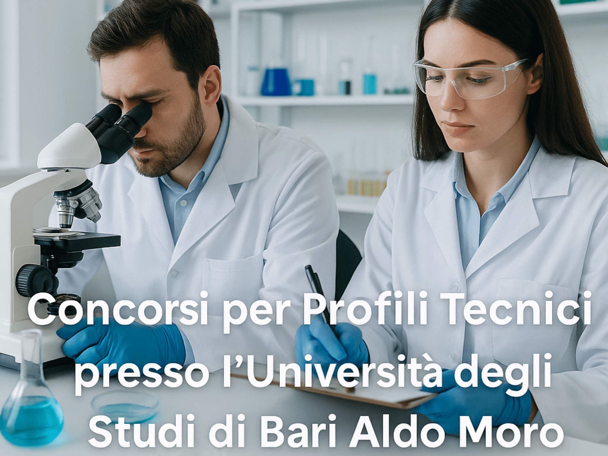 Concorso Tecnici Università degli Studi di Bari Aldo Moro 2025 - 9 posti a tempo indeterminato