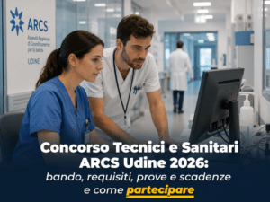 Concorso Tecnici e Sanitari ARCS Udine 2026 16 posti a tempo indeterminato