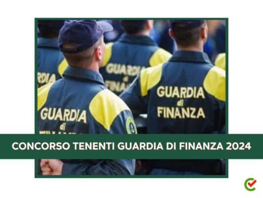 Concorsi Guardia di Finanza 2024 - Tutti i bandi