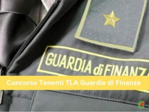 Concorso Tenenti TLA Guardia di Finanza 2023