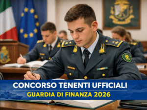 Concorso Tenenti Ufficiali Guardia di Finanza 2026 12 posti