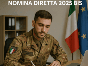 Concorso Tenenti dell'Esercito Nomina Diretta 2025 Bis