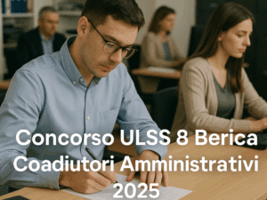 Concorso ULSS 8 Berica Coadiutori Amministrativi 2025: 15 posti per categorie protette