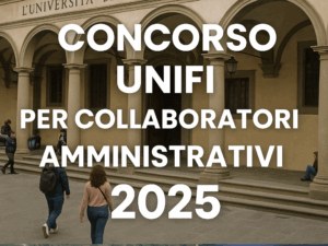 Concorso UNIFI per Collaboratori Amministrativi 2025