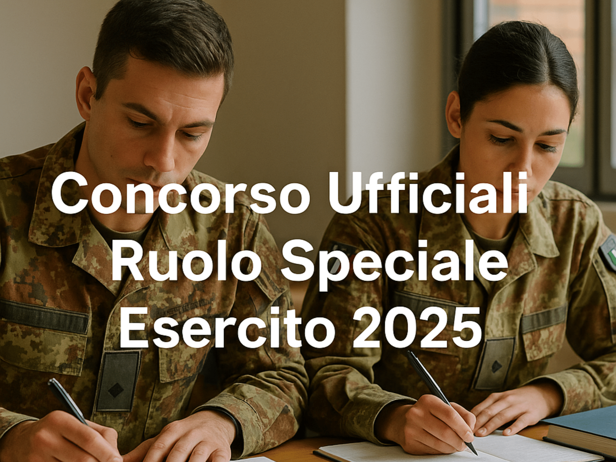 Concorso Ufficiali Ruolo Speciale Esercito 2025