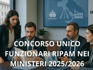 Concorso Unico Funzionari Ripam nei Ministeri 20252026