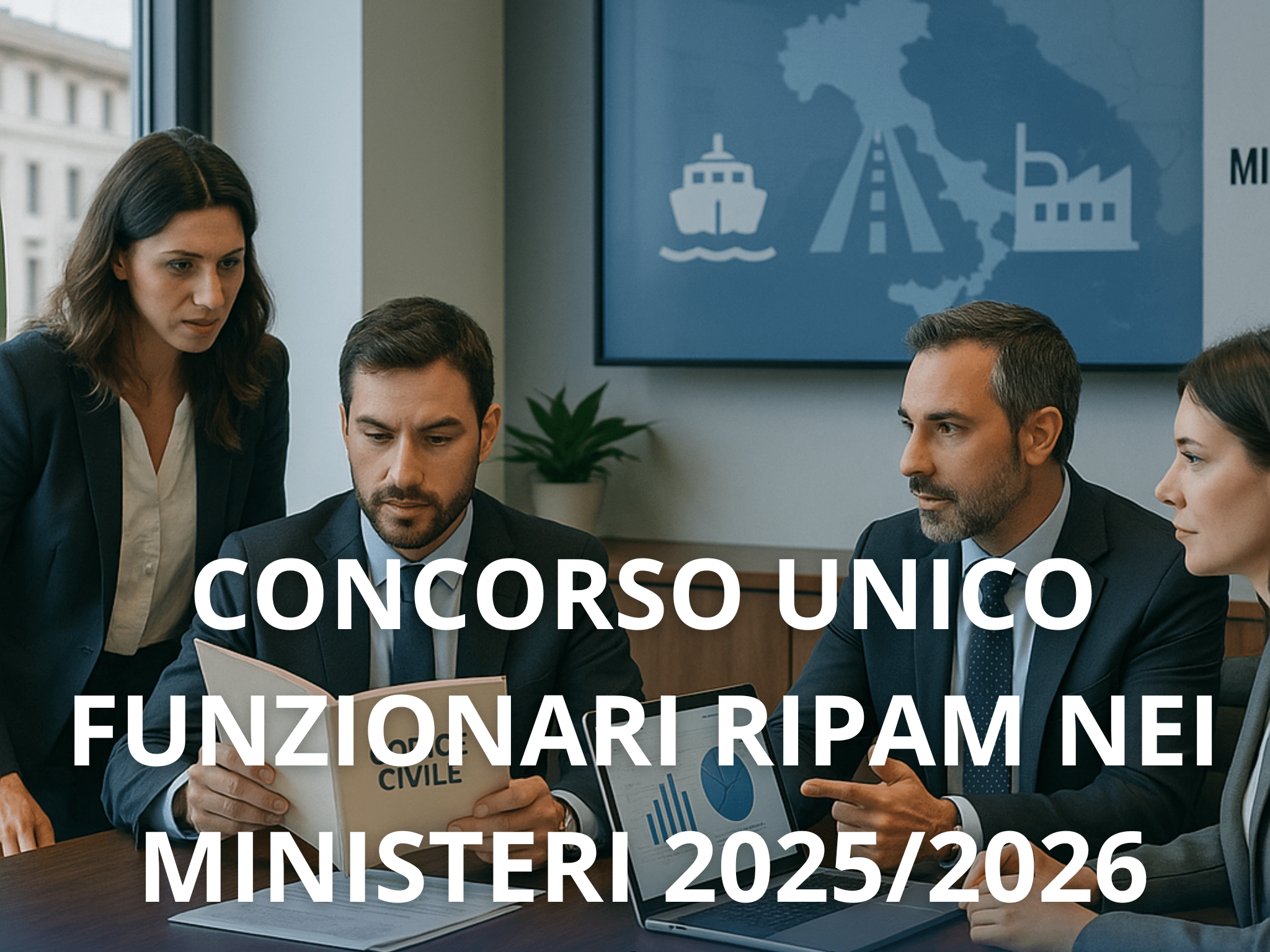 Concorso Funzionari RIPAM MIT MIMIT Ministero del Lavoro 2025 - 327 posti