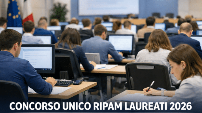 Concorso Unico RIPAM Laureati 2026