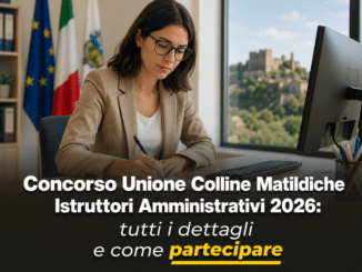 Concorso Unione Colline Matildiche Istruttori Amministrativi 2026 8 posti per a tempo indeterminato