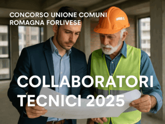 Concorso Unione Comuni Romagna Forlivese Collaboratori Tecnici 2025