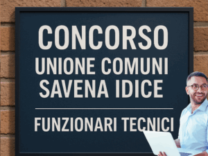 Concorso Unione Comuni Savena Idice Funzionari Tecnici 2025 Domande entro il 18 giugno