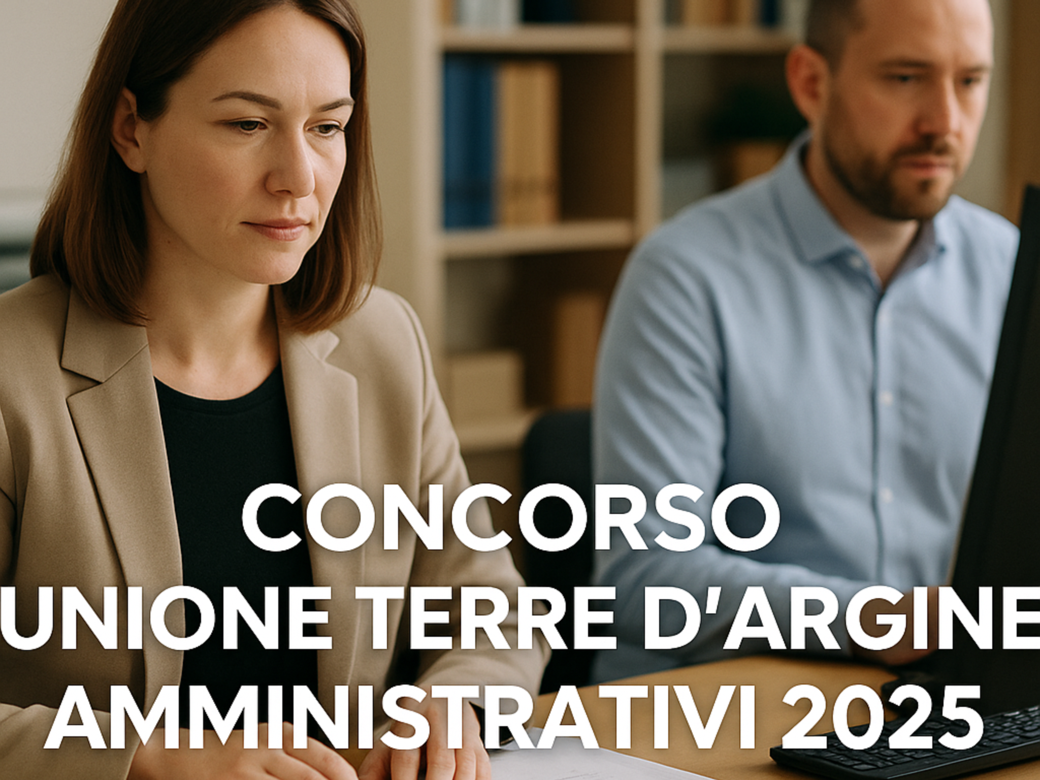 Concorso Unione Terre d'Argine Amministrativi 2025