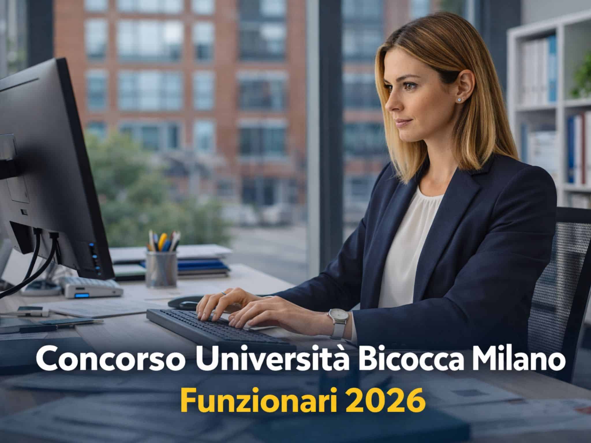 Concorso Università Bicocca Milano Funzionari 2026: 3 posti per laureati