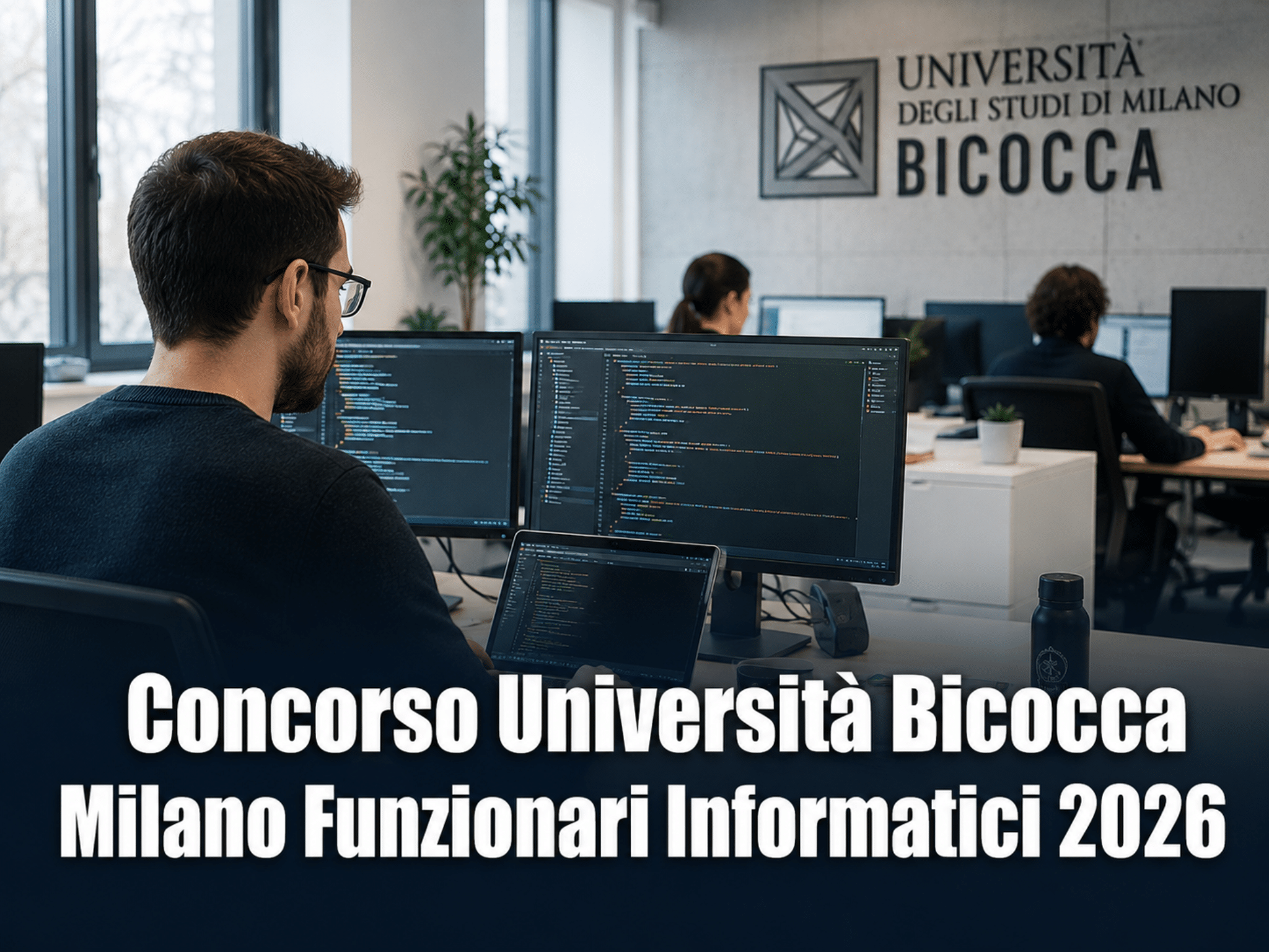 Concorso Università Bicocca Milano Funzionari Informatici 2026: 6 posti per laureati