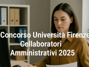 Concorso Università Firenze Collaboratori Amministrativi 2025 – 10 posti per diplomati