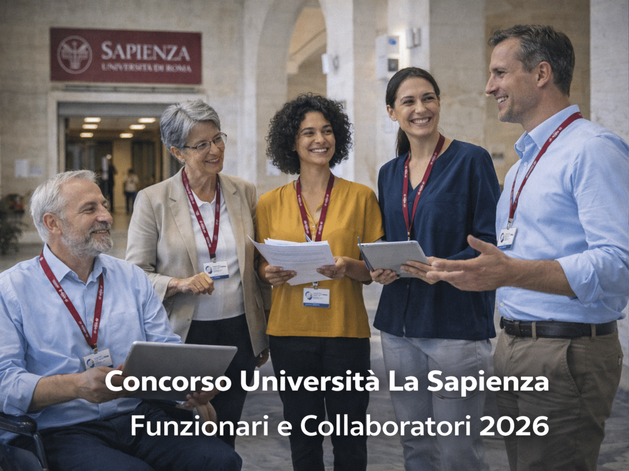 Concorso Università La Sapienza Funzionari e Collaboratori 2026