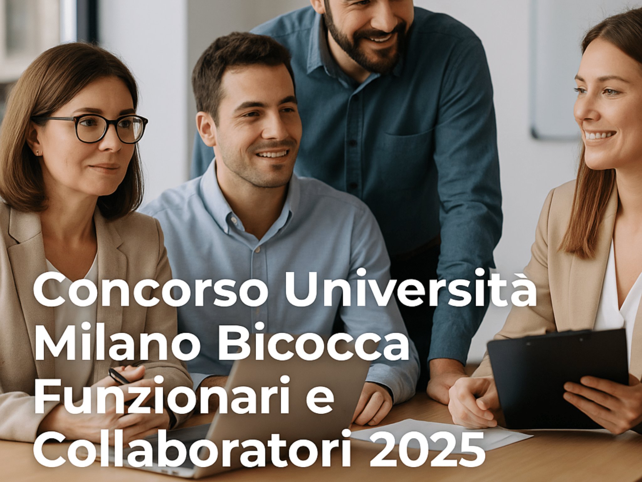 Concorso Università Milano Bicocca 2025 - Funzionari e Collaboratori Amministrativi