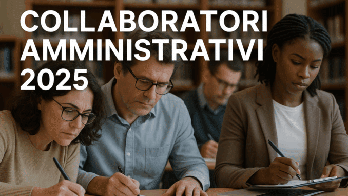 Concorso Università Siena Collaboratori Amministrativi 2025: posti per diplomati