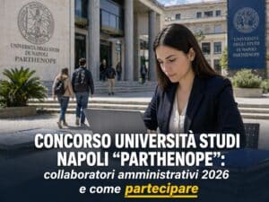 Concorso Università Studi Napoli Parthenope Collaboratori Amministrativi 2026 2 posti per categorie protette