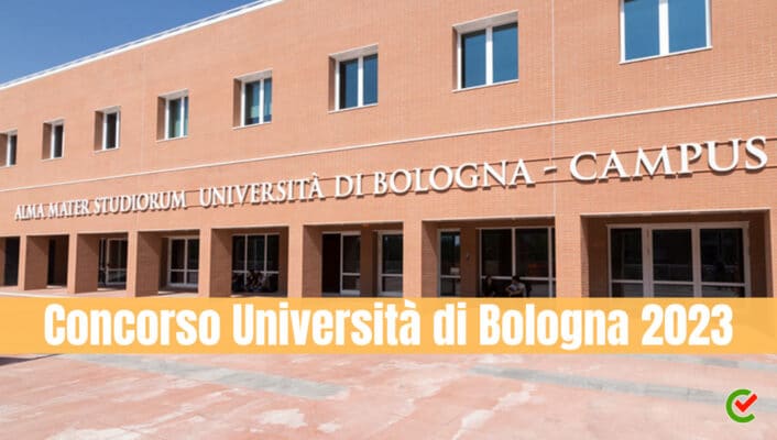 Concorso Università di Bologna 2023 – 15 posti area amministrativa per diplomati