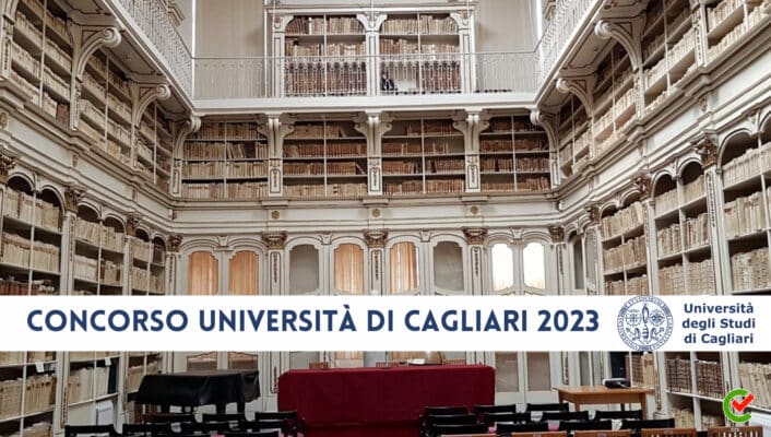 Concorso Università di Cagliari 2023 - 17 posti