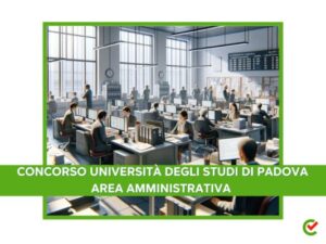 Concorso Università di Padova Area Amministrativa 2023
