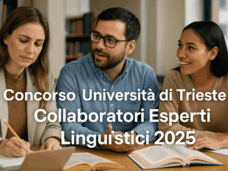 Concorso Università di Trieste Collaboratori Esperti Linguistici 2025 - 10 posti per laureati