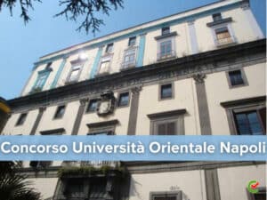 Concorso Università Orientale Napoli per tecnici amministrativ
