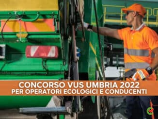 Concorso VUS Operatori ecologici e Conducenti 2022