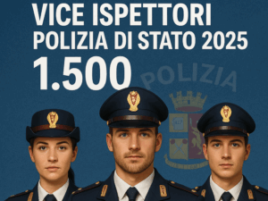 Concorso Vice Ispettori Polizia di Stato 2025 1.500