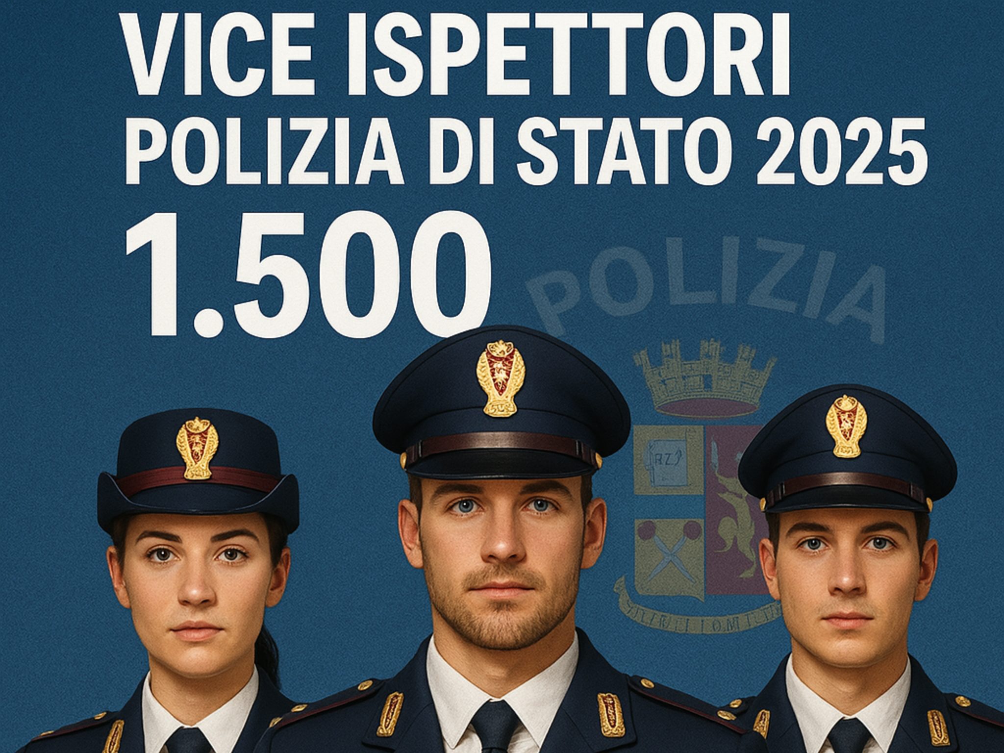 Concorso Vice Ispettori Polizia di Stato 2025 1.500