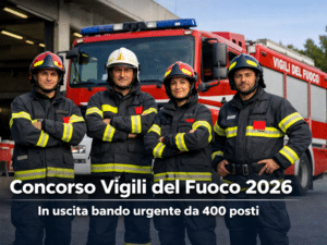 Concorso Vigili del Fuoco 2026 in uscita bando urgente