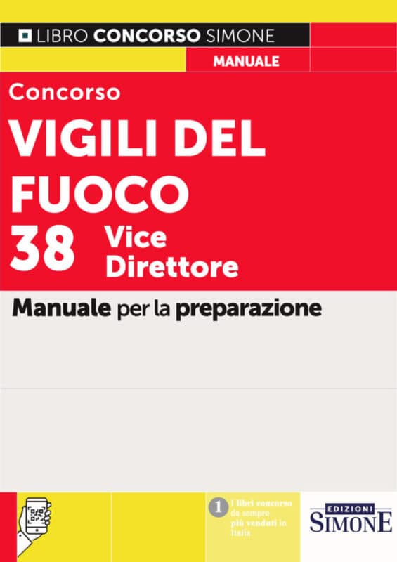 Manuale Concorso Vigili del Fuoco Vice Direttori 2025 – Per la preparazione