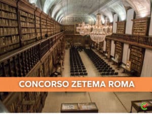 Concorso Zetema Roma 2022
