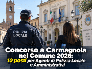 Concorso a Carmagnola nel Comune 2026