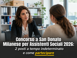 Concorso a San Donato Milanese per Assistenti Sociali