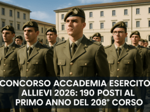 Concorso accademia esercito 2026
